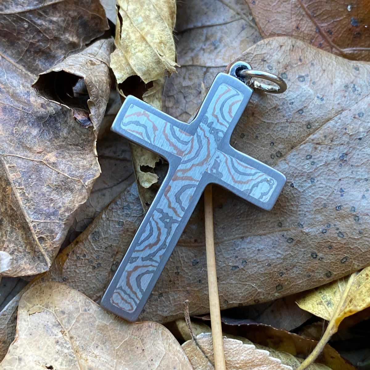 アクセサリー M'scollection THORN CROSS PENDANT K10YG THORN CROSS PENDANT M K10YG × SV / XP-016 – BLESS