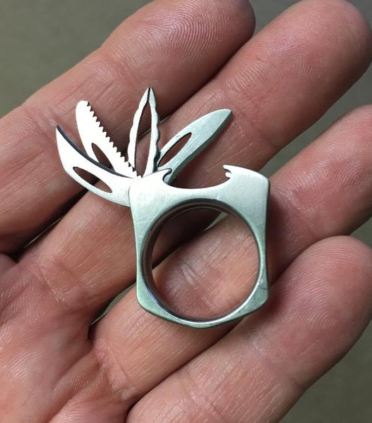 Titanium Utility Ring : The Hawk