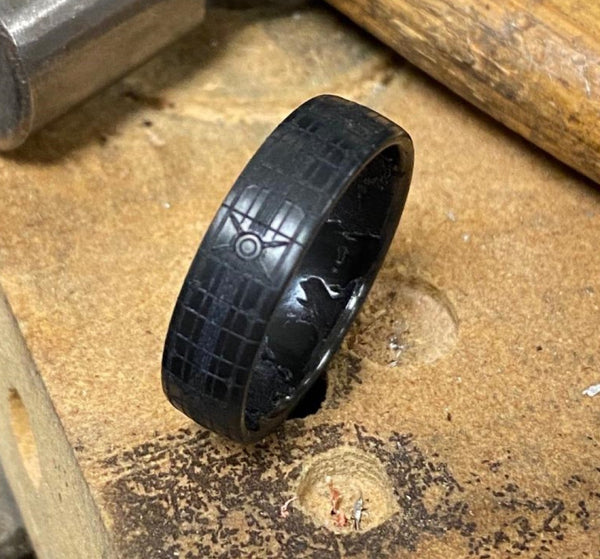 Original Gamer Ring in Black Zirconium