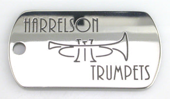 Harrelson Trumpet Case Tag
