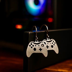 Titanium Game Controller Earrings