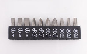 Set of 10 Hex Bits