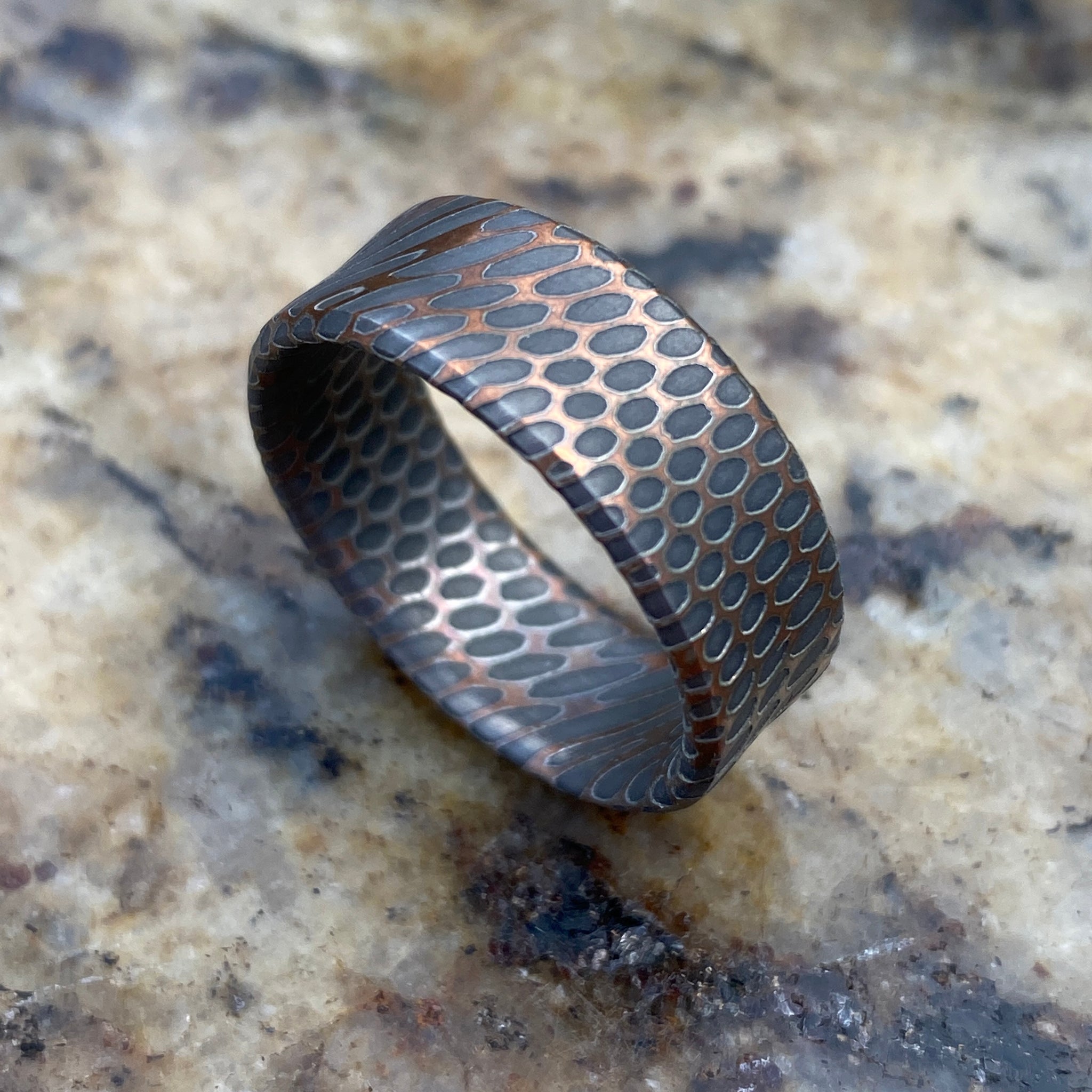 Deep Etched Superconductor Ring – TheWoodsphere