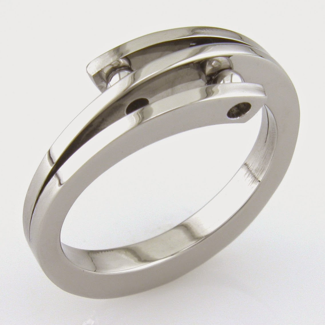 Ovoid – Boone Titanium Rings