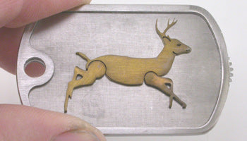 Running Deer Pendant