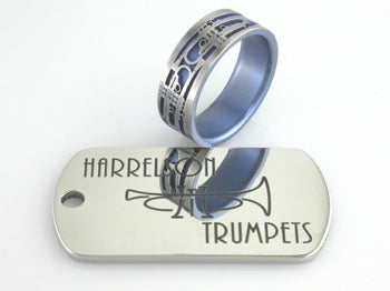 Harrelson Trumpet Case Tag