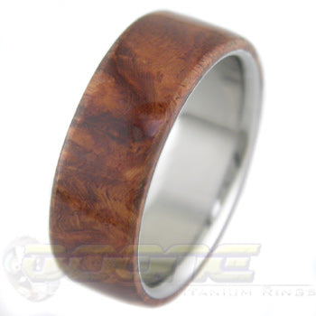 Wood Over Metal Sleeve Ring